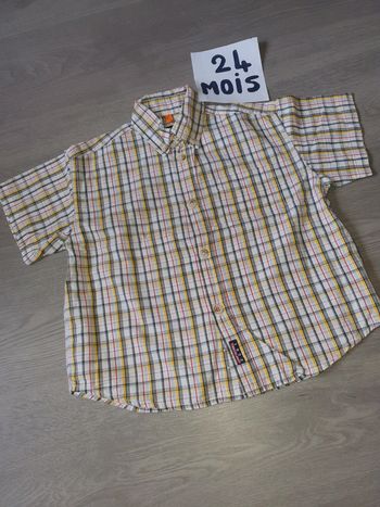 Chemise 23mois garçon