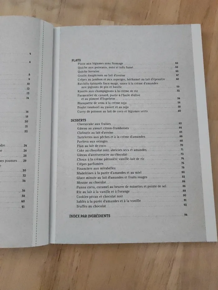 Livre "cuisiner sans protéines de lait" - photo numéro 5