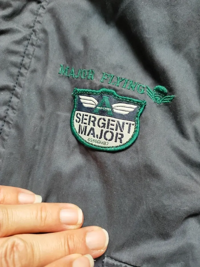 Veste légère à capuche 8 ans Sergent major - photo numéro 3