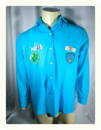 Chemise manches longues Guides de France scoutisme homme Taille XL 42