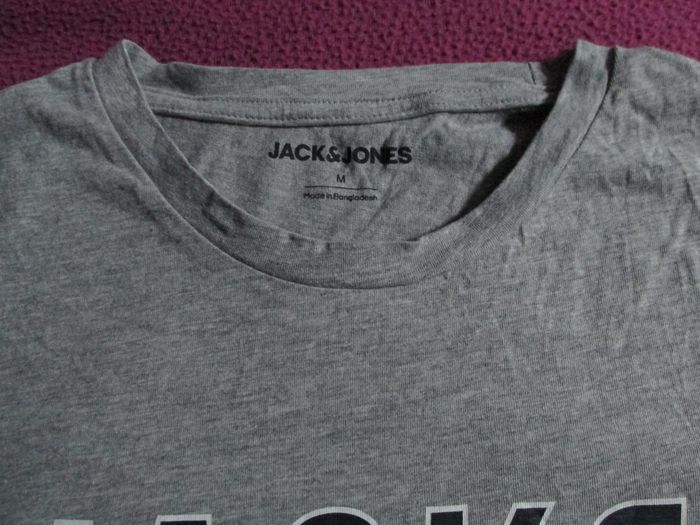 tshirt gris taille M Jack & Jones - photo numéro 4