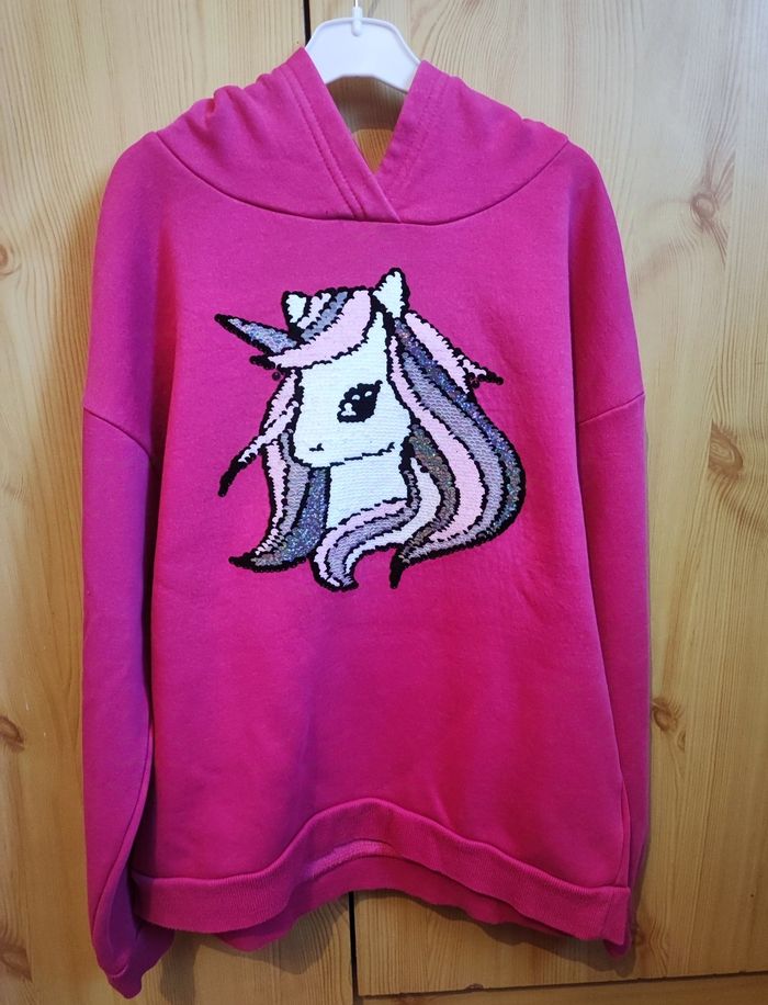 Pull  Licorne réversible