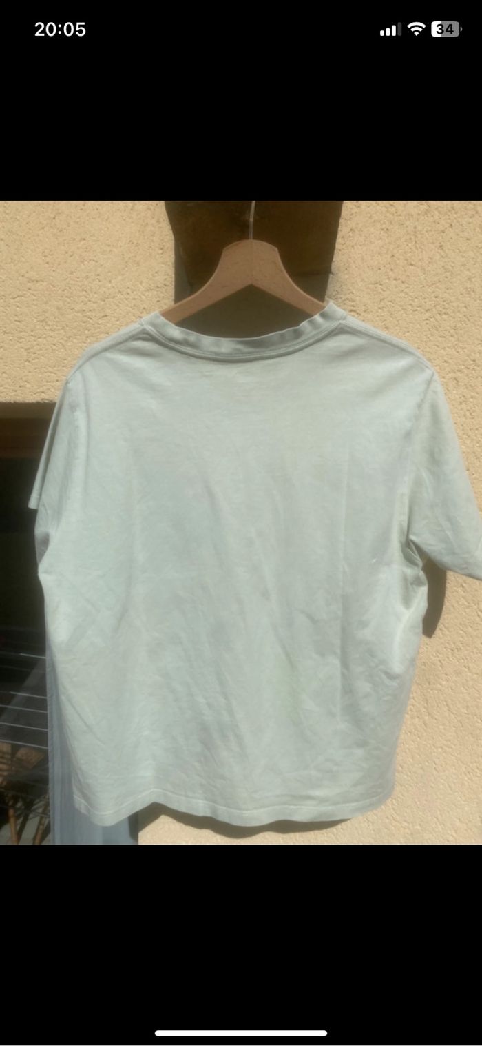 T-shirt Lévis vert d’eau - photo numéro 2