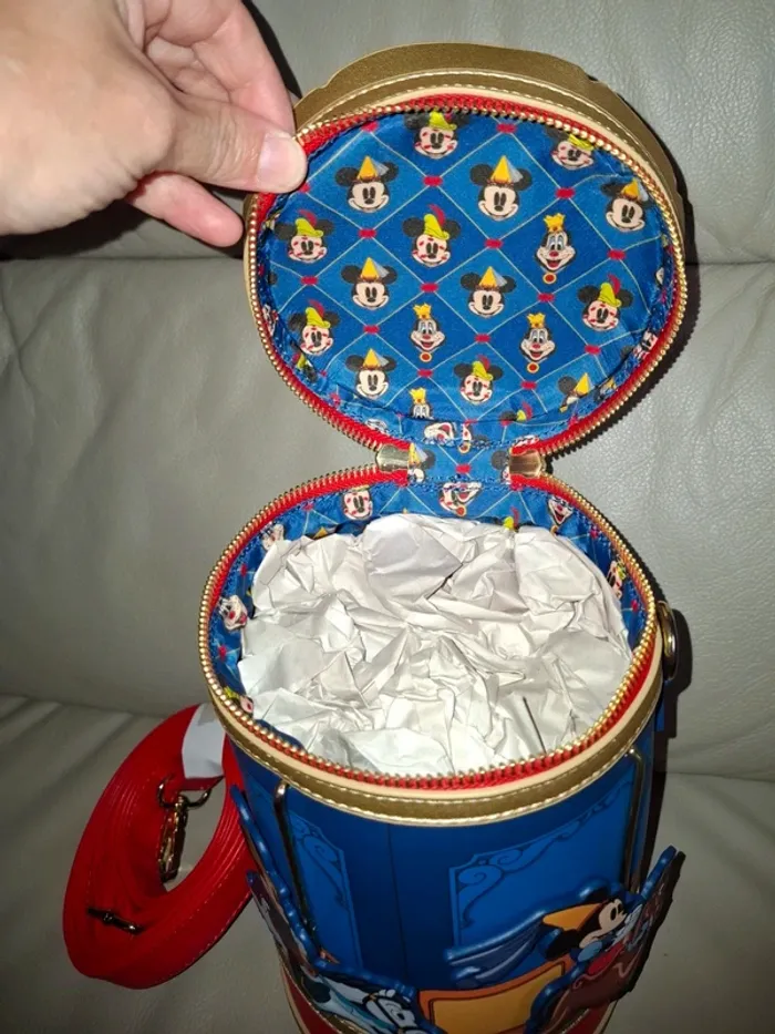 Sac bandoulière mickey taylor minnie mouse carrousel
loungefly disney - photo numéro 5