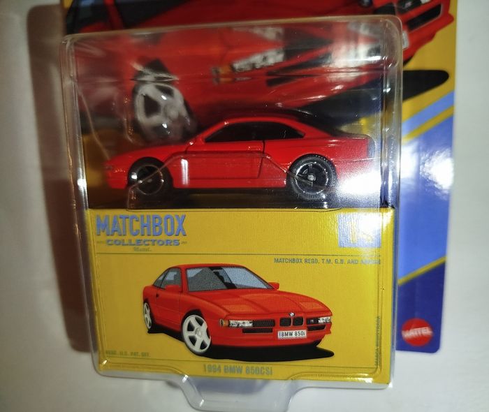 Matchbox 1994 BMW 850CSi Collectors Series 2025 - photo numéro 2