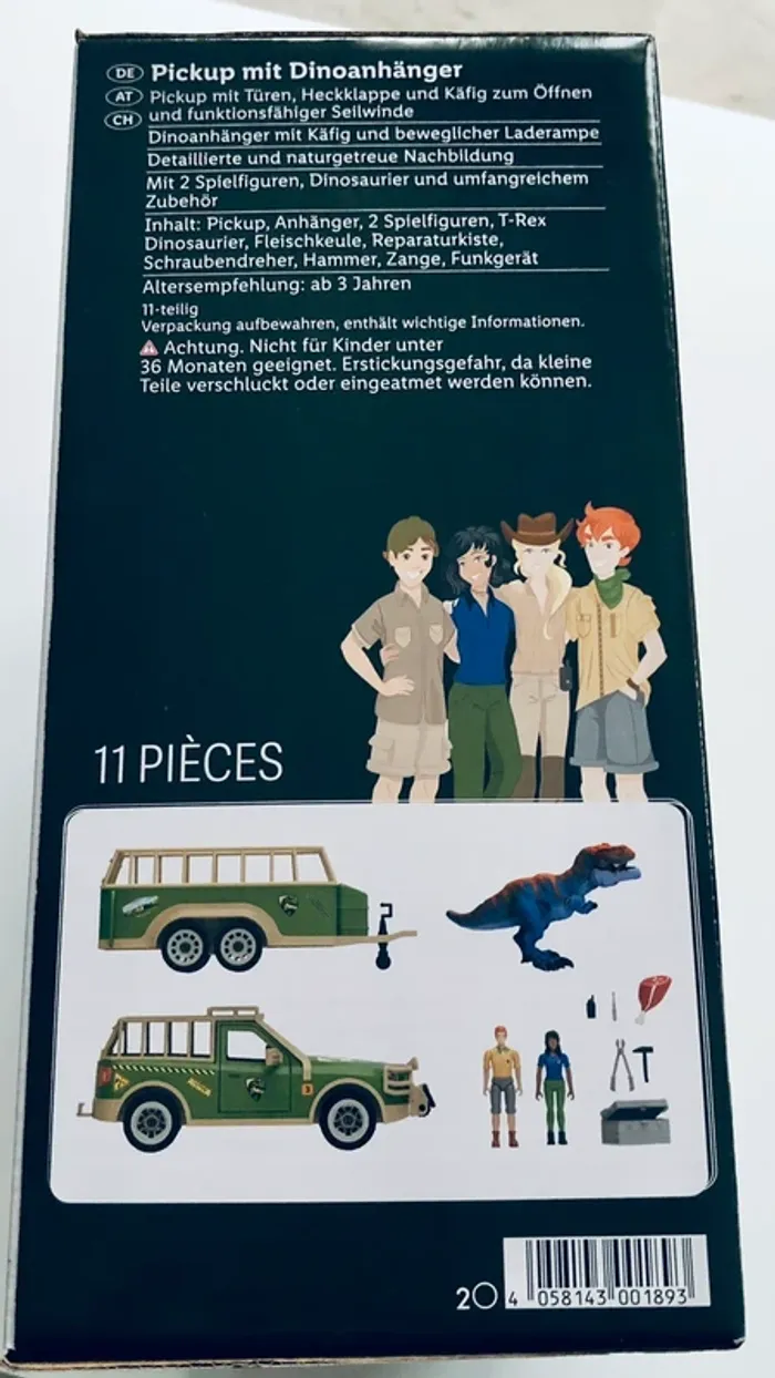 Pick-up avec remorque pour dinosaures Playtive neuf - photo numéro 4