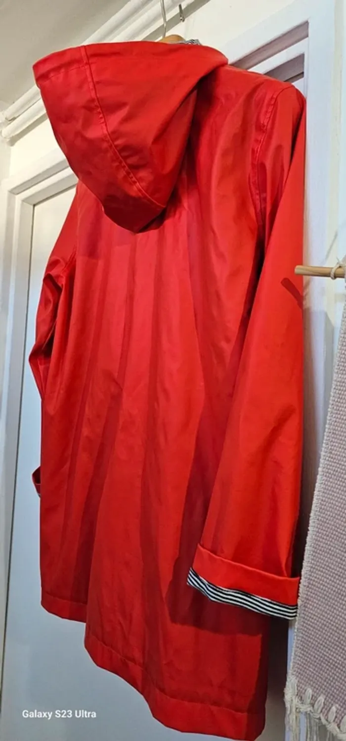Ciré Imper Parka Trench Déperlant Petit Bateau Taille XXS - photo numéro 6