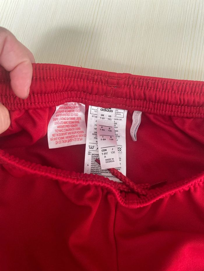 Short adidas rouge - photo numéro 4