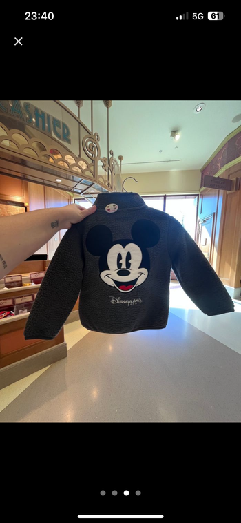 Polaire Mickey Enfant - Disneyland Paris 