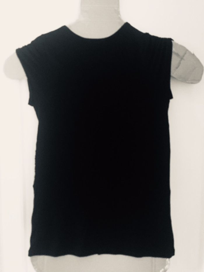 255-blouse noire T 38/40 -M/L - photo numéro 2