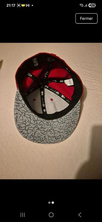 Casquette  Chicago bulls