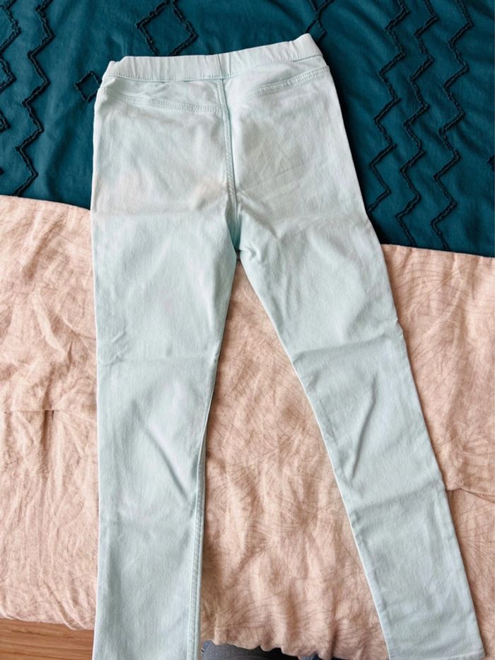 Pantalon tregging vert d’eau - photo numéro 4