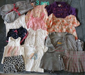 Vêtements fille 3 ans