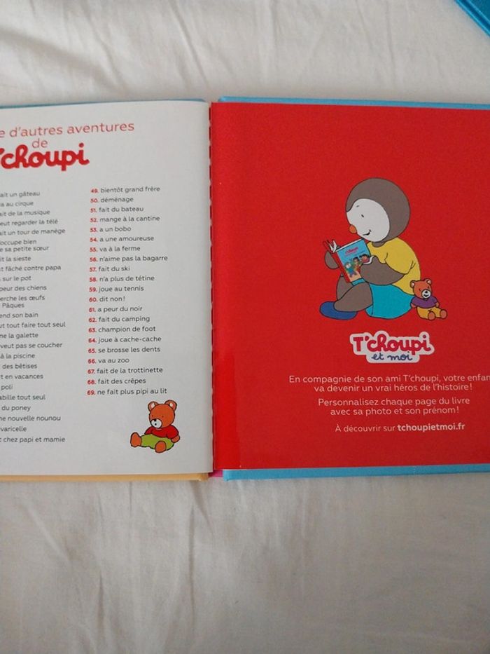 Lot de 2 livres t'choupi : t'choupi ne fait plus pipi au lit et ne veux pas se coucher - photo numéro 8