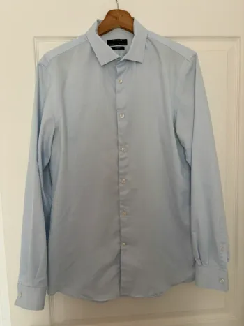 Chemise bleu clair Slim fit Celio taille M