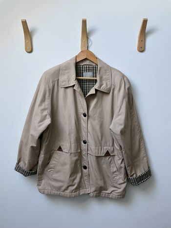 Paka beige doublure pied de poule Daxon taille 46