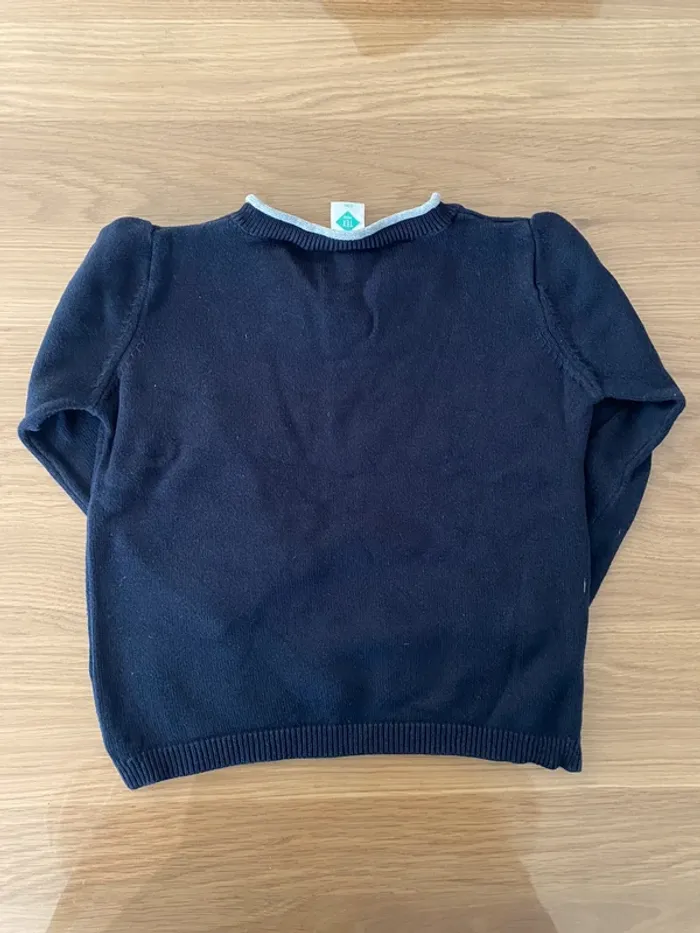 Pull col V tex 23 mois - photo numéro 2