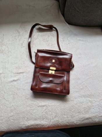 Besace en cuir