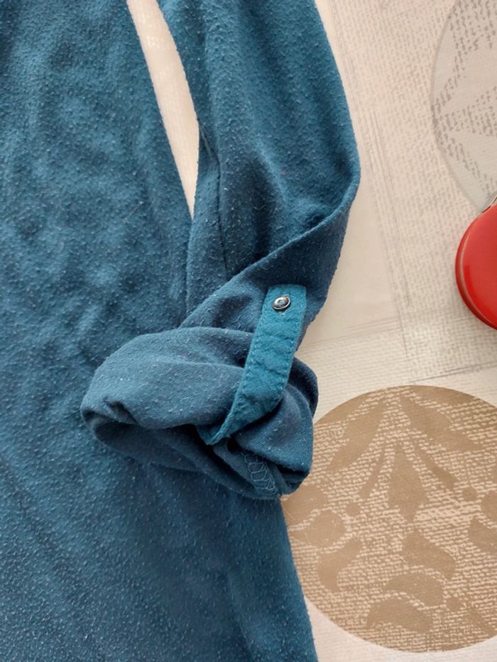 Haut bleu canard - photo numéro 2