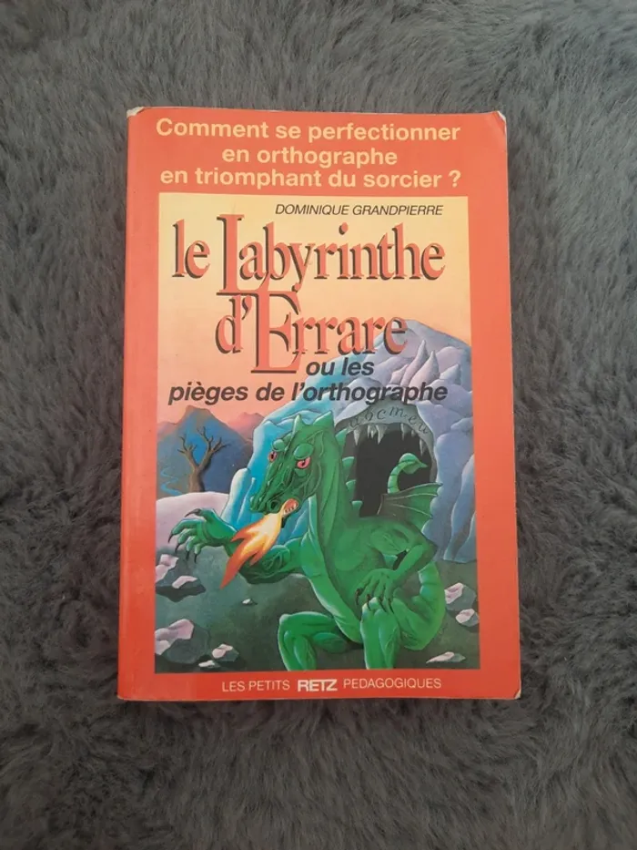 Livre pour apprendre l'orthographe