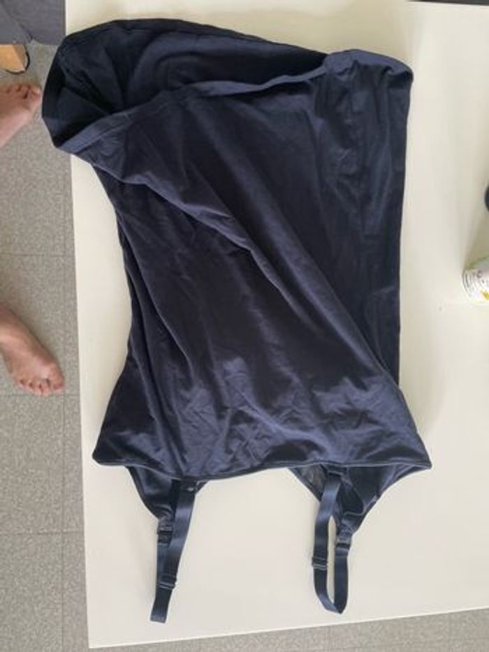 2 Débardeurs d’allaitement rose et bleu marine - photo numéro 3