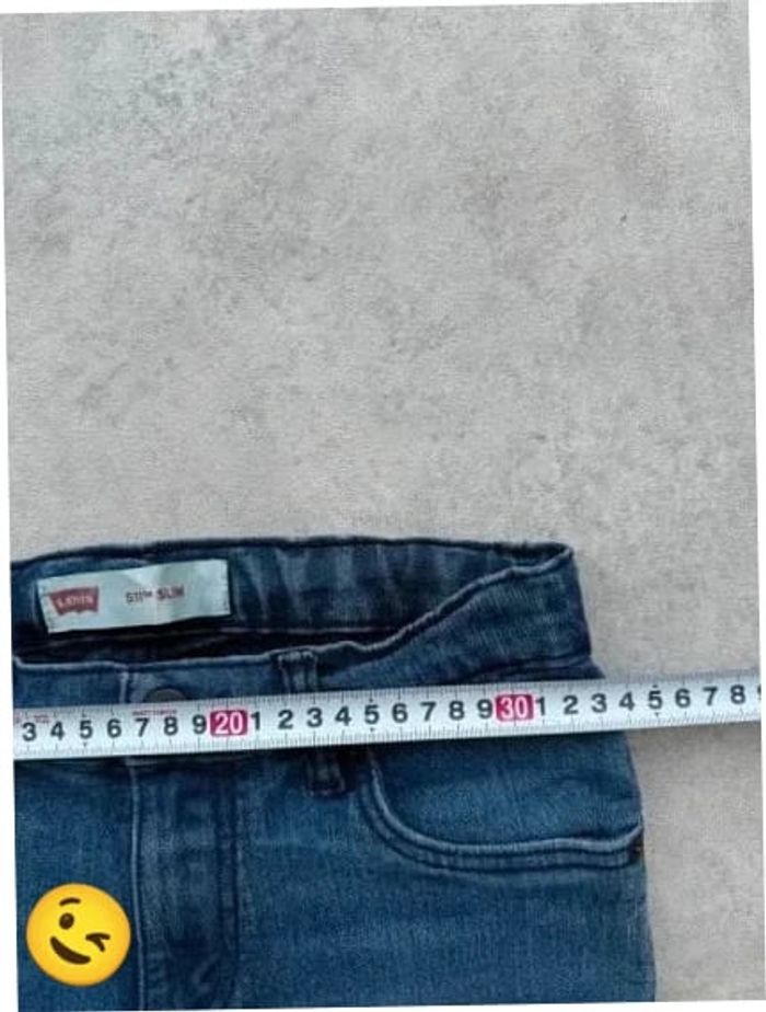 Jeans Levi's 511 W27 FR36 L29 coupe skinny bleu marine Femme Women pan522b - photo numéro 3