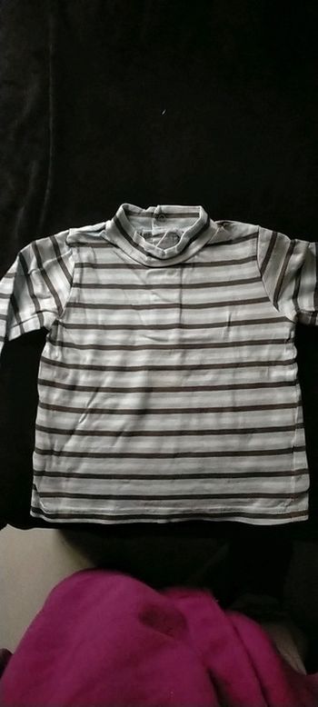 T-shirt rayé 18 mois