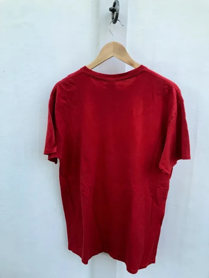 GIldan T-shirt red basketball New Mexico Lobos NCAA varsity Mens L - photo numéro 5