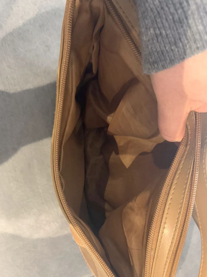 Sac Patchwork Vintage en cuir Giordani - photo numéro 5