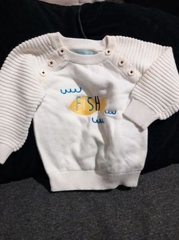 Pull tqf collection taille 12mois
