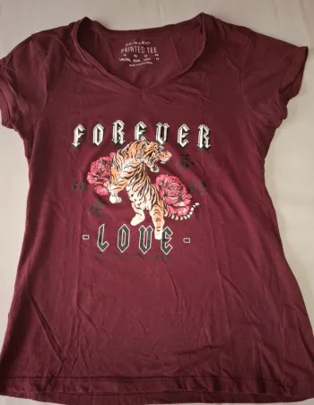 T shirt avec  un tigre femme