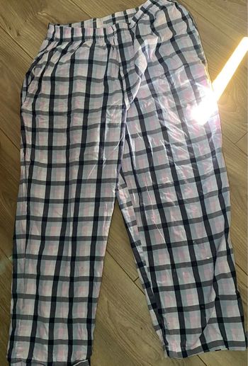 Bas de pyjama à carreaux