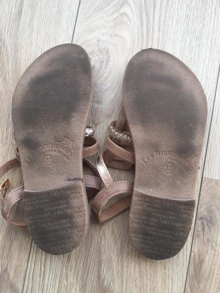 Sandales les tropéziennes taille 33 - photo numéro 2