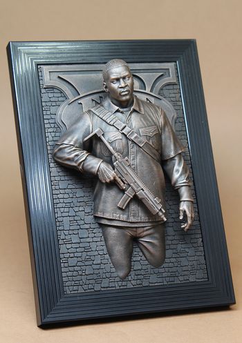 Figurine cadre GTA V Franklin Clinton  Grand Theft Auto