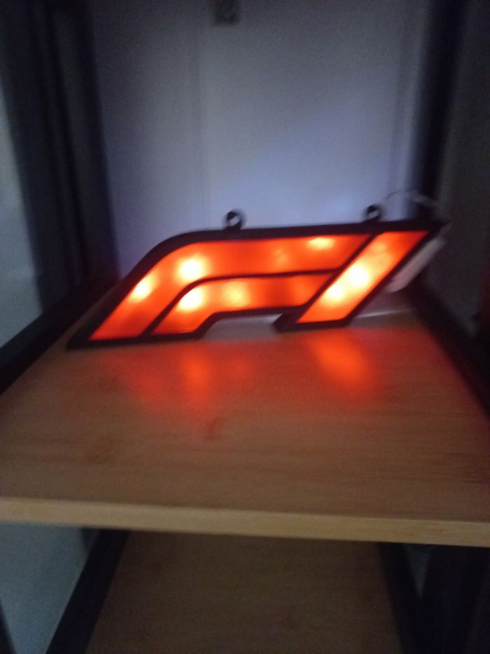 Formule 1 lumineux