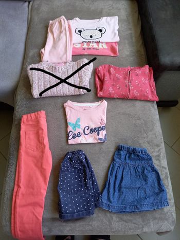 Lot vêtements  5 ans fille