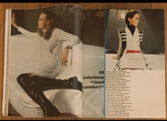 Ancien magazine Elle 1968 N°1187 vintage - photo numéro 5