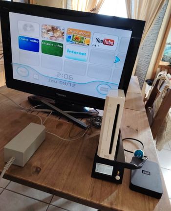 Console Nintendo Wii jukebox 