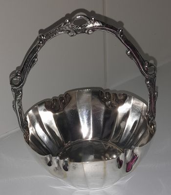 Vide poches en argent vintage 