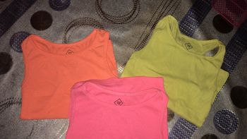 Lot de 3 débardeurs dos nageur 2/3 A