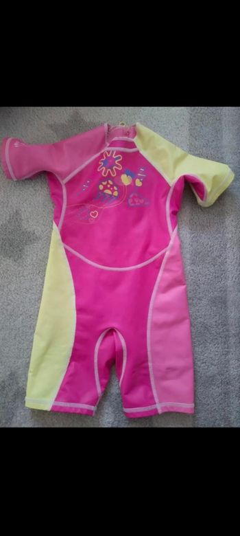 Combishort de natation anti-uv en 2 ans