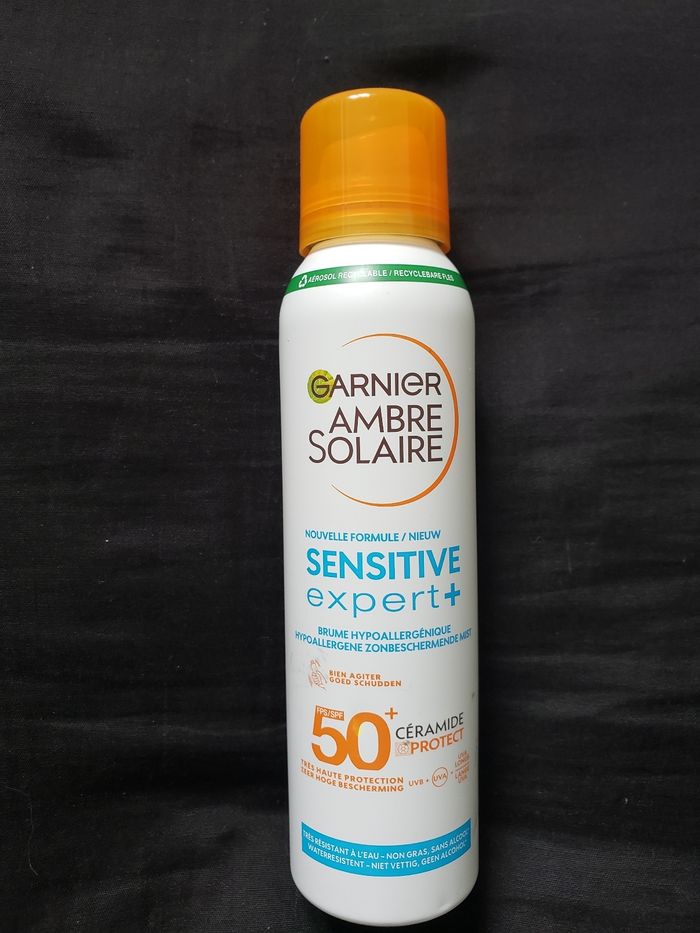 Crème solaire et brume solaire Garnier Ambre solaire
