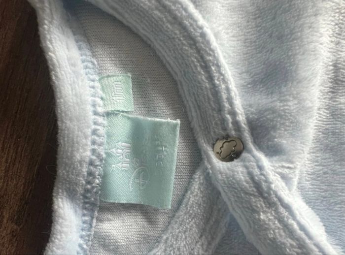 Pyjama velours 1 mois - photo numéro 2