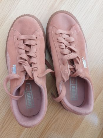 Puma Suède rose taille 36