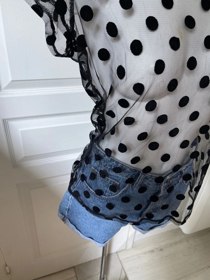 Top à pois - photo numéro 4