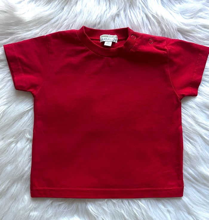T-shirt Kimbaloo rouge