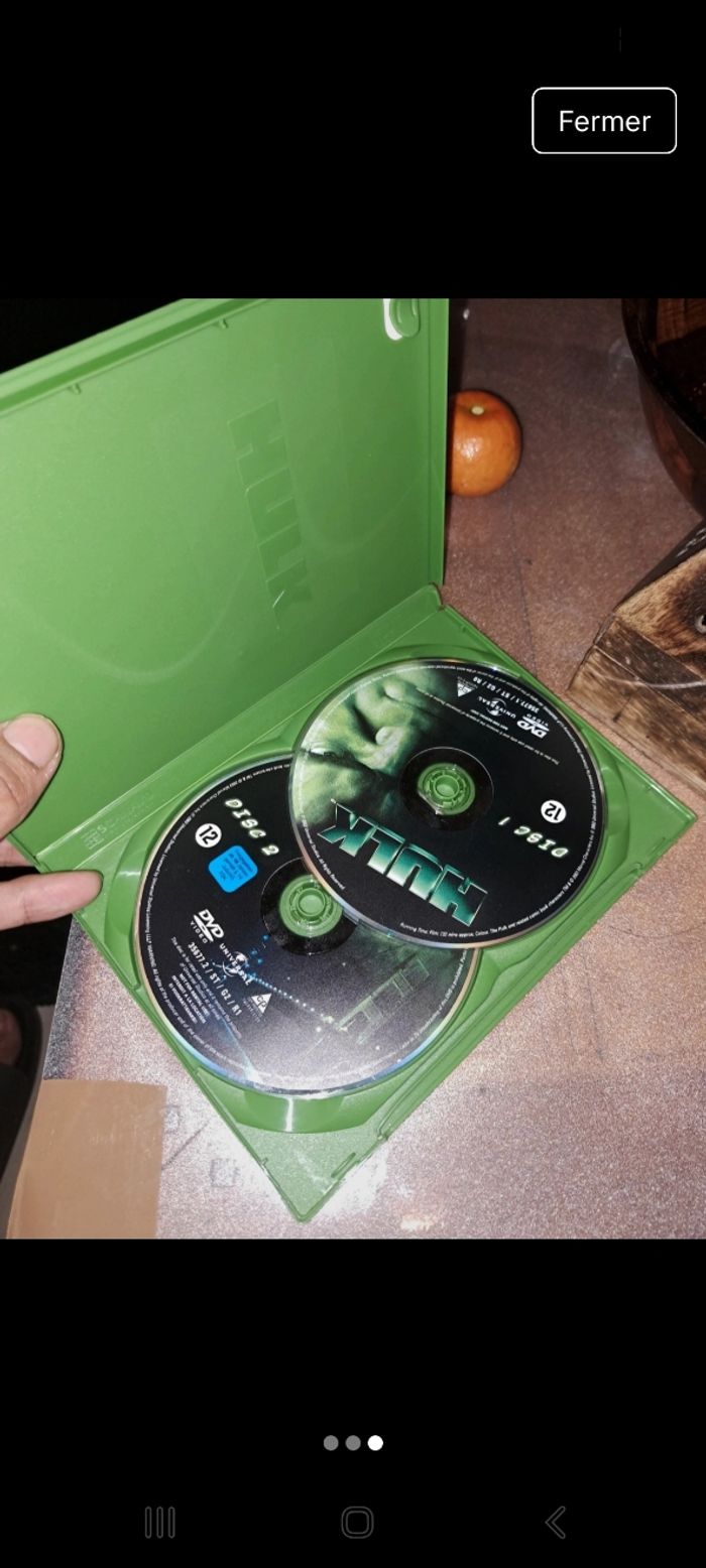 Hulk 2 disques édition spéciale film DVD - photo numéro 3