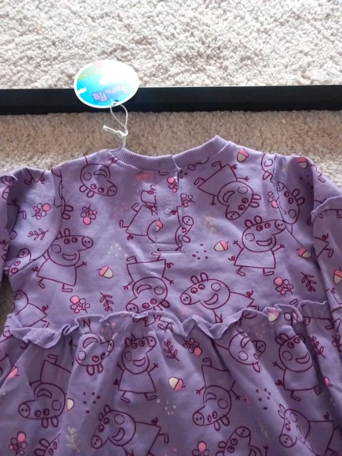 Magnifique robe peppa pig 92 cms - photo numéro 5