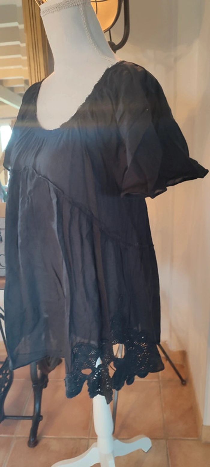 Blouse noire T38 - photo numéro 2