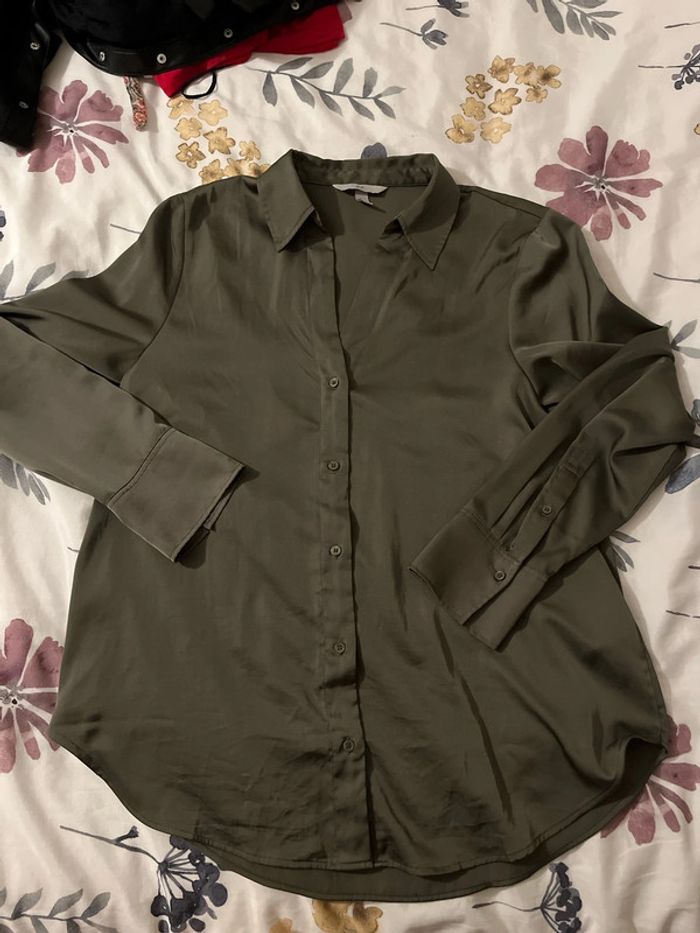 Chemise satinée